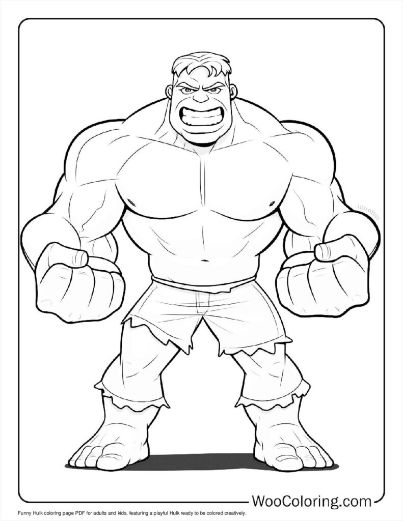 Funny Hulk For Kids
