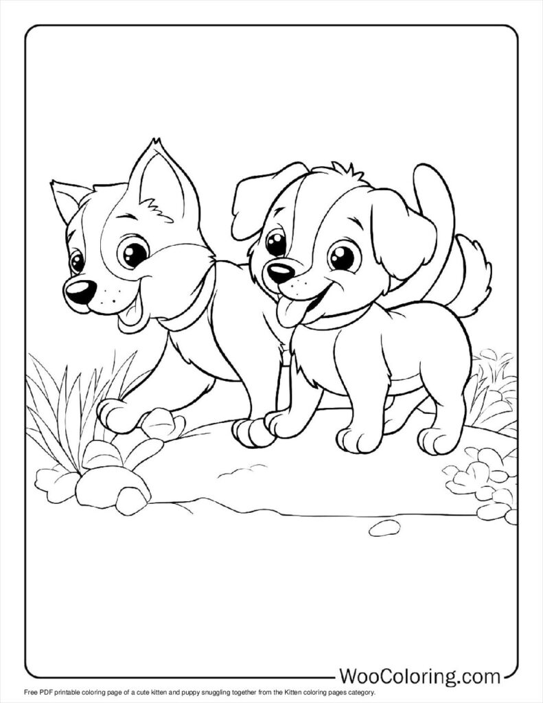 100  Kitten coloring pages  Free PDF To Print  - 77