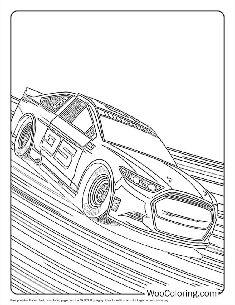 100  NASCAR coloring pages  Free PDF To Print  - 31