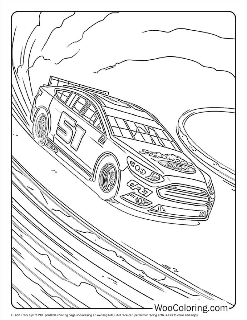100  NASCAR coloring pages  Free PDF To Print  - 33
