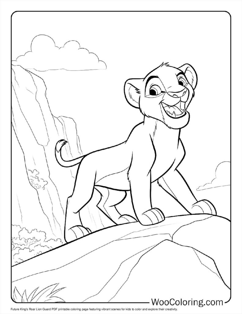 Future King’s Roar with Lion Guard