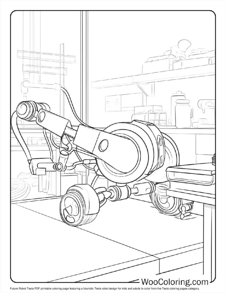 Future Robot Tesla