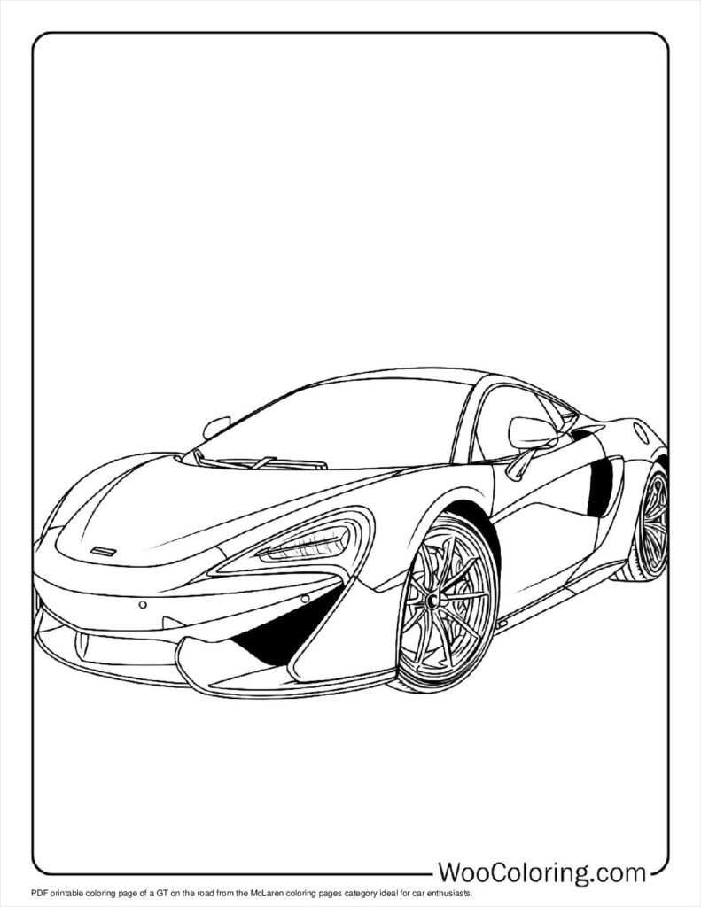 100  McLaren coloring pages  Free PDF To Print  - 7
