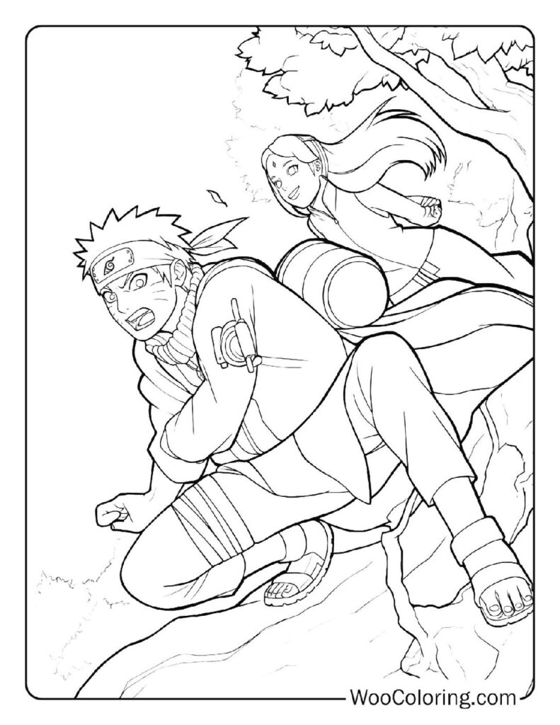 100  Naruto coloring pages  Free PDF To Print  - 14