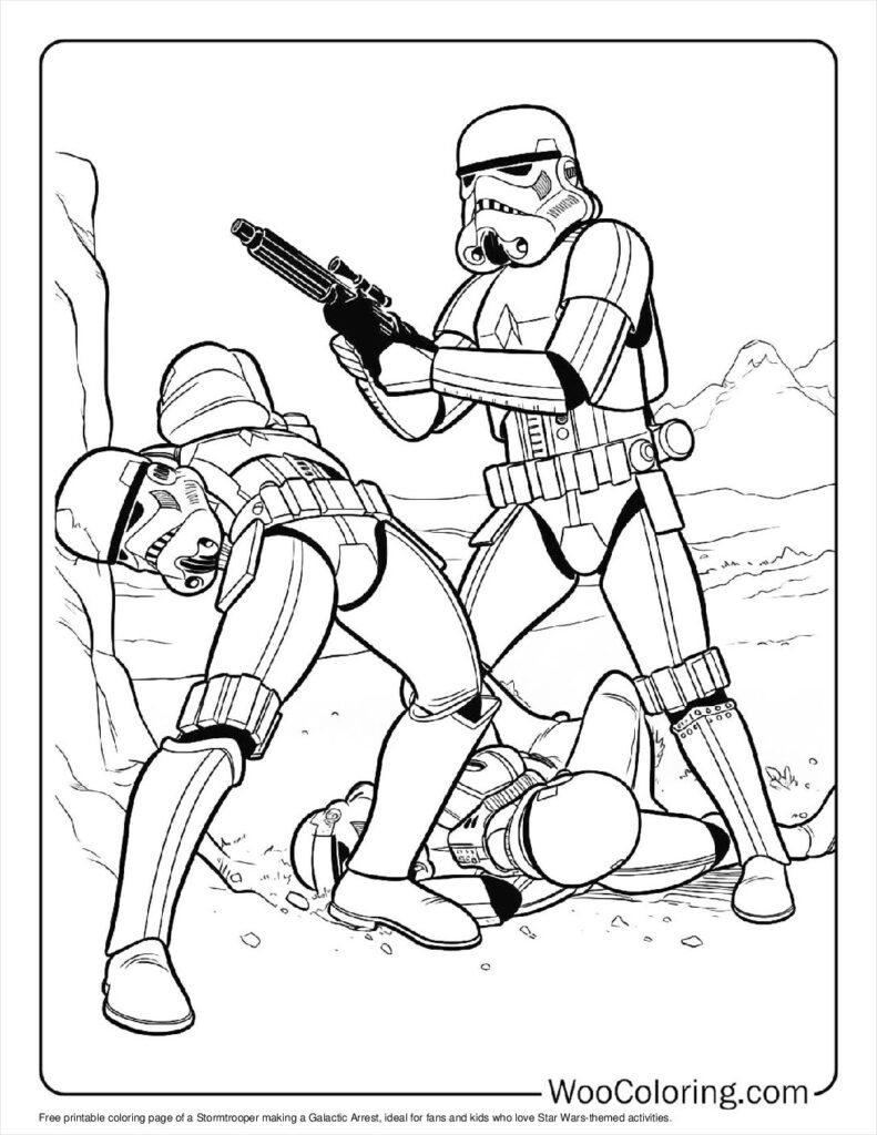 100  Stormtrooper coloring pages  Free PDF To Print  - 99