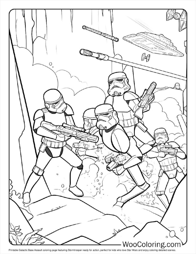 100  Stormtrooper coloring pages  Free PDF To Print  - 63