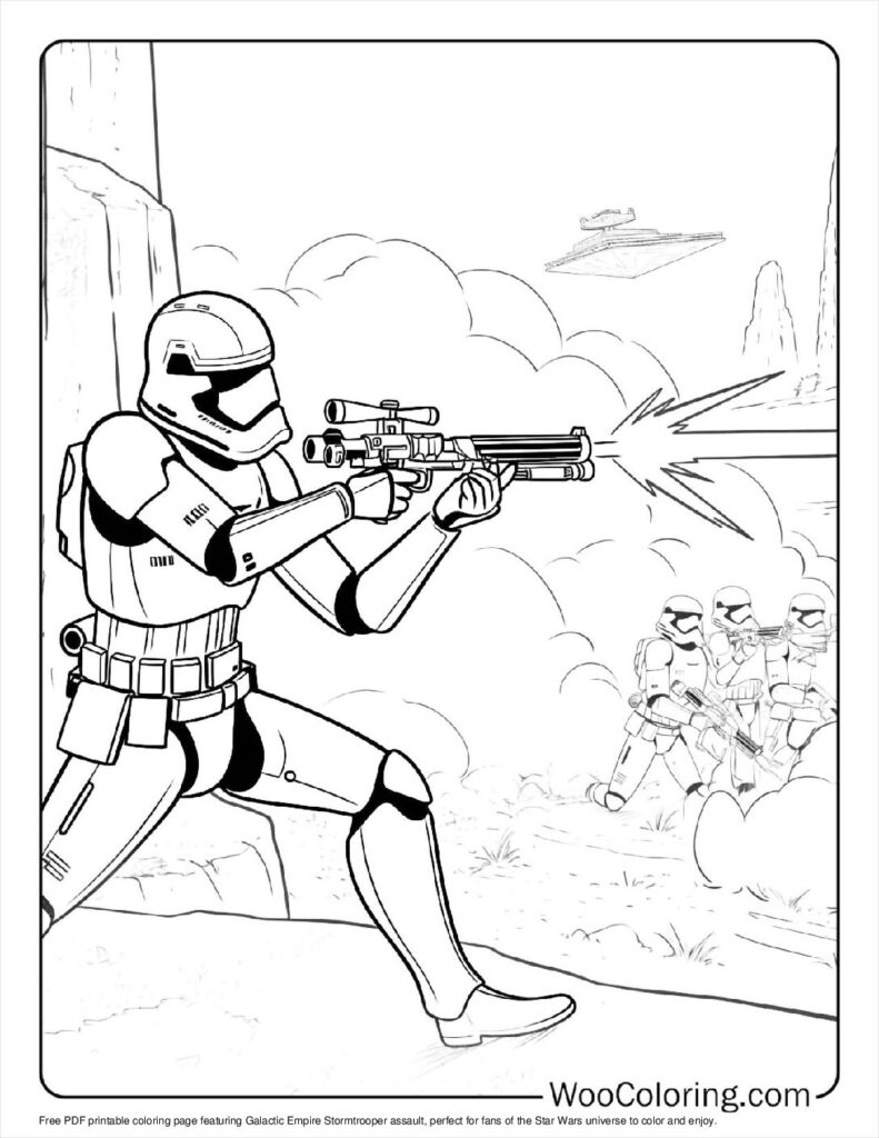 100  Stormtrooper coloring pages  Free PDF To Print  - 40
