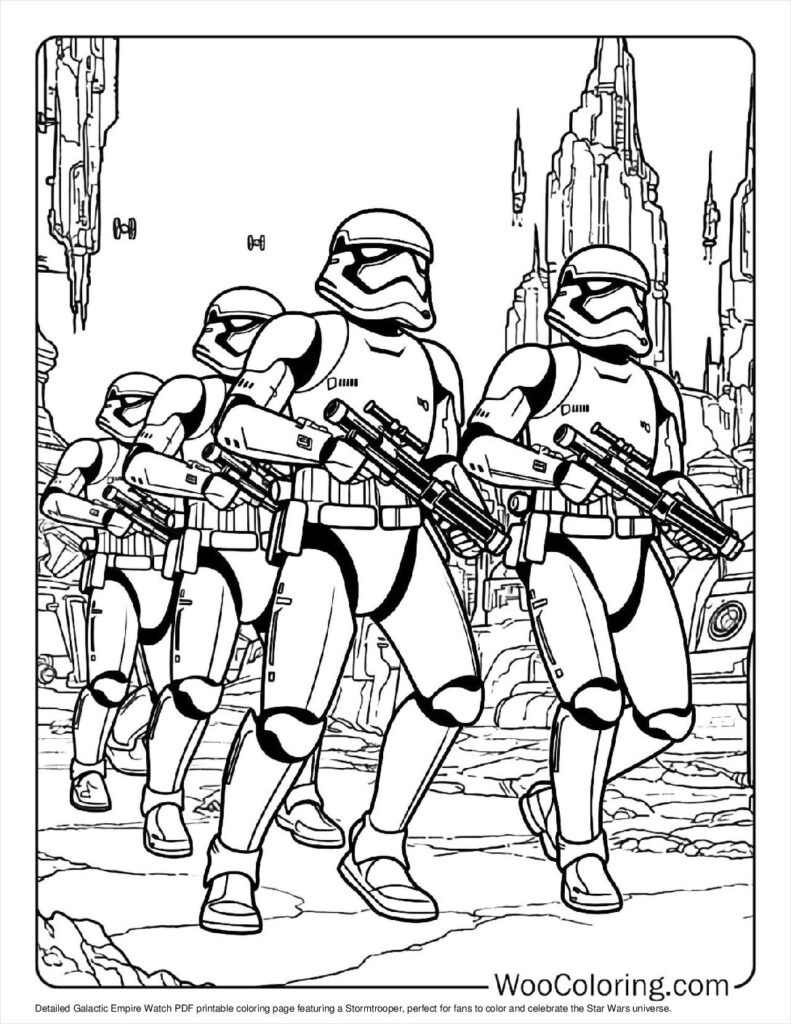 100  Stormtrooper coloring pages  Free PDF To Print  - 85