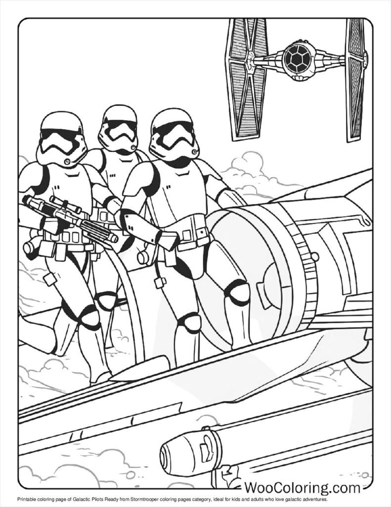 100  Stormtrooper coloring pages  Free PDF To Print  - 7