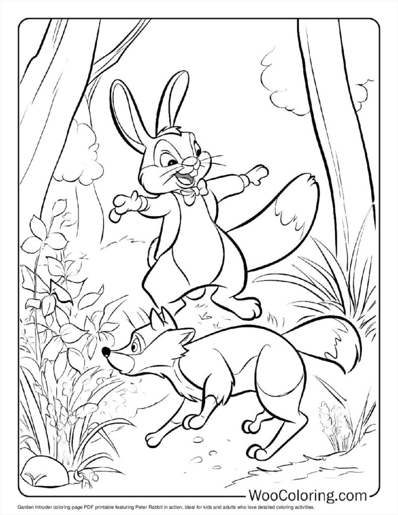 100  Peter Rabbit coloring pages  Free PDF To Print  - 67