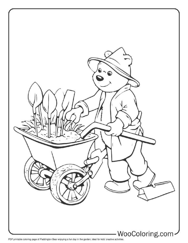 100  Paddington coloring pages  Free PDF To Print  - 32