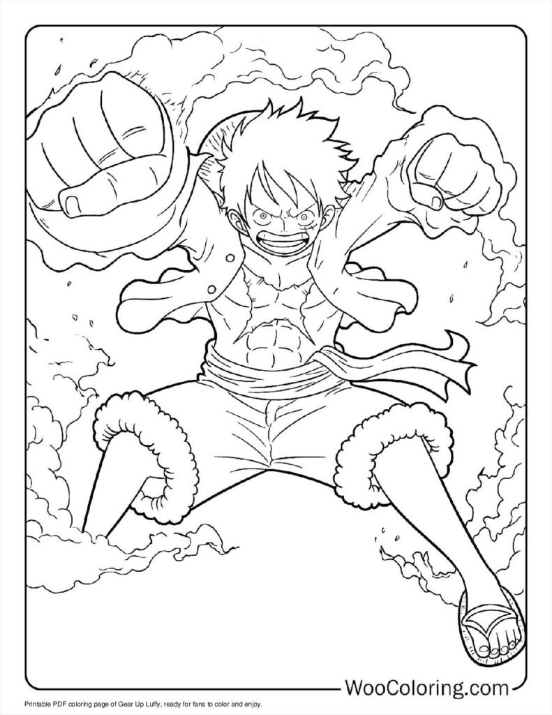 100  Luffy coloring pages  Free PDF To Print  - 34