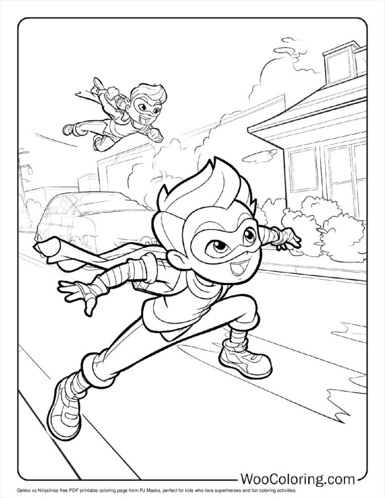 100  PJ Masks coloring pages  Free PDF To Print  - 63