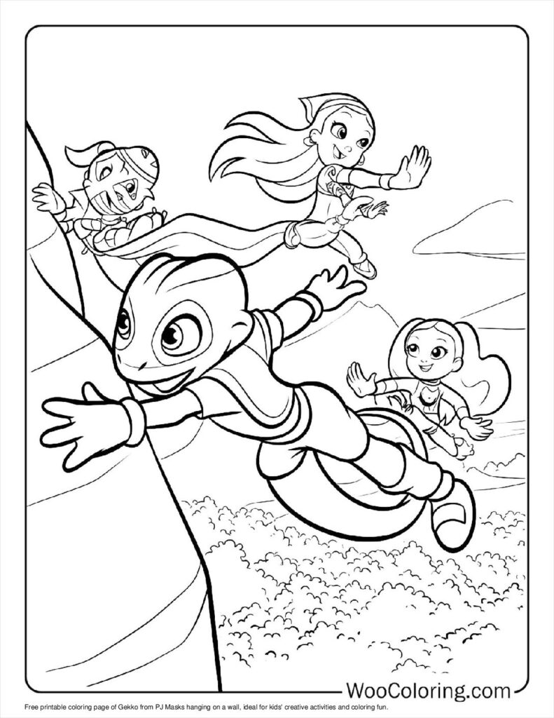 100  PJ Masks coloring pages  Free PDF To Print  - 10