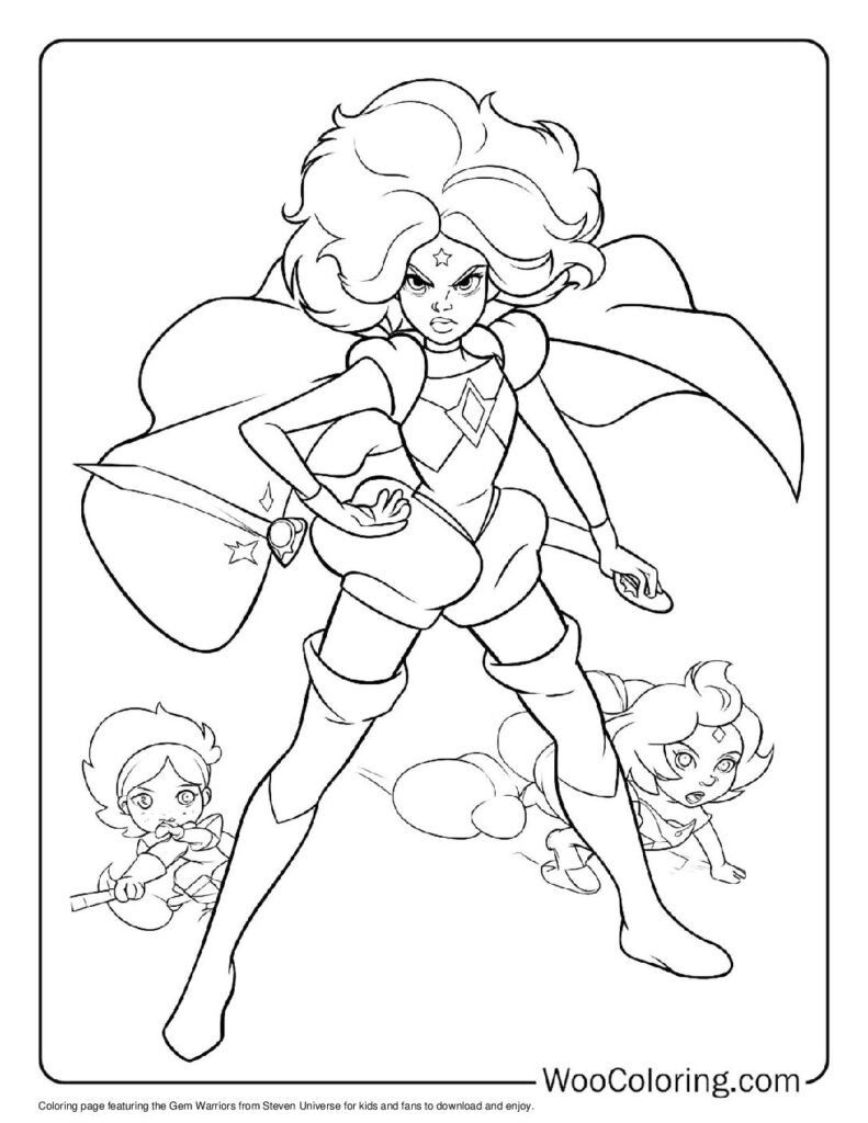 100  Steven Universe coloring pages  Free PDF To Print  - 3