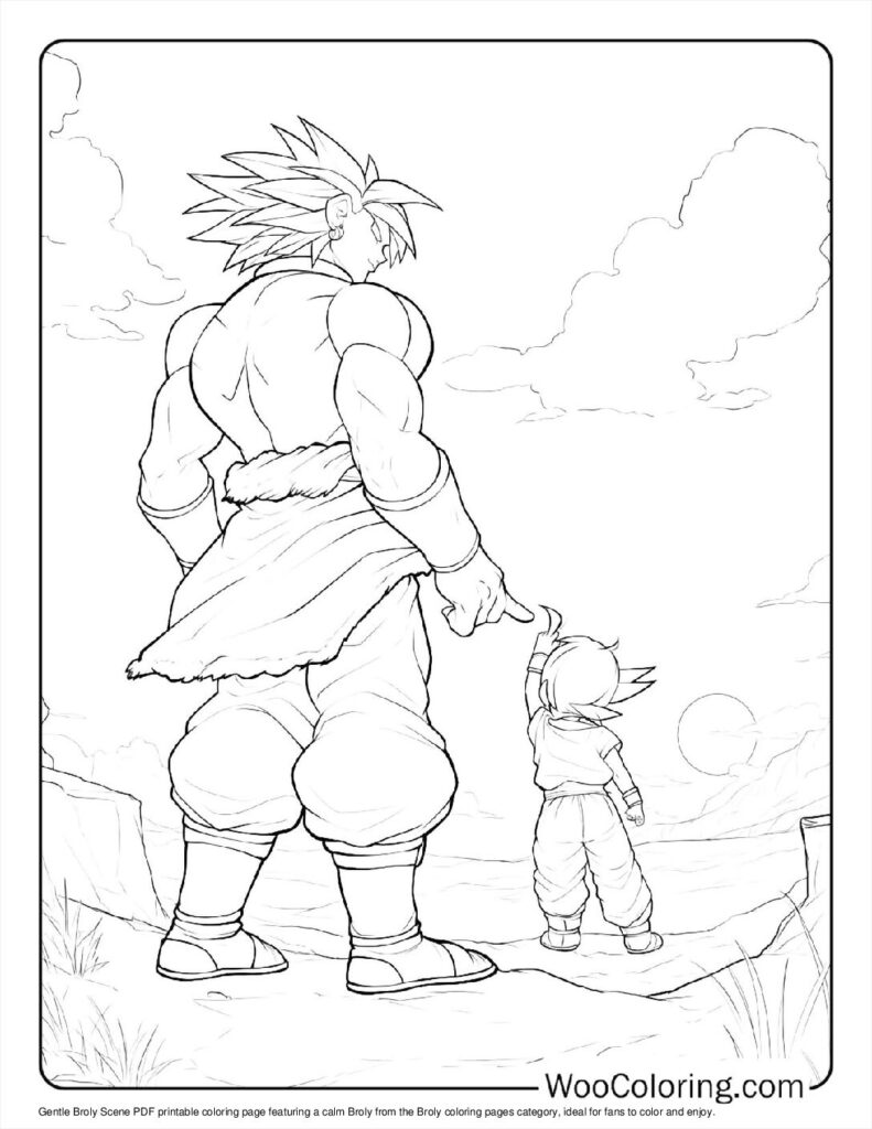 100  Broly coloring pages  Free PDF To Print  - 91