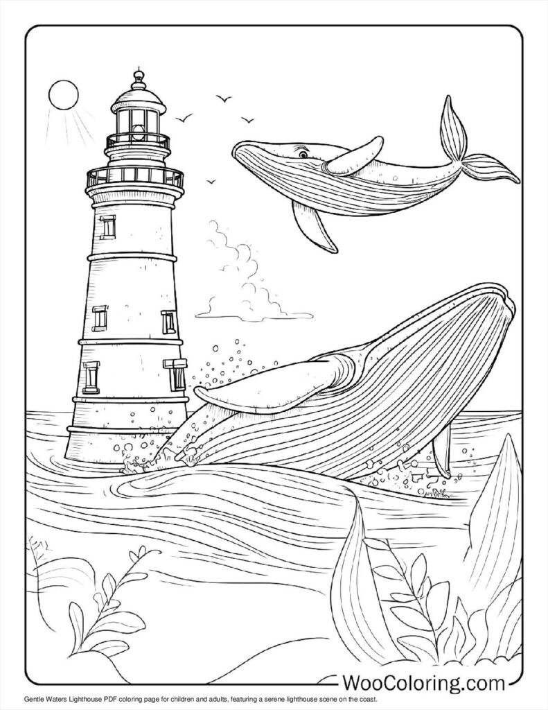 100 Lighthouse coloring pages Free PDF To Print - 98