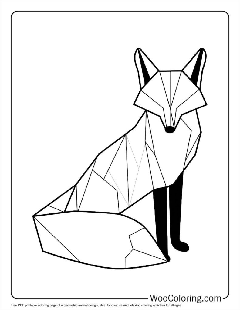 100  Geometric coloring pages  Free PDF To Print  - 72