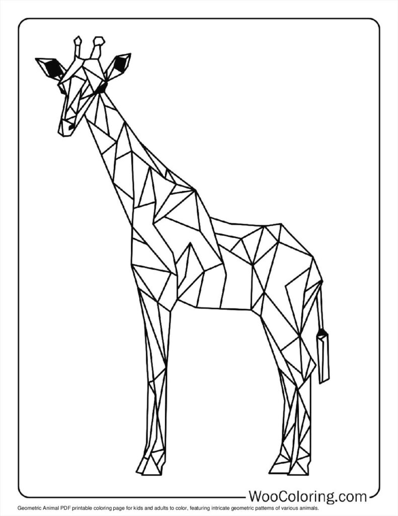 100  Geometric coloring pages  Free PDF To Print  - 39