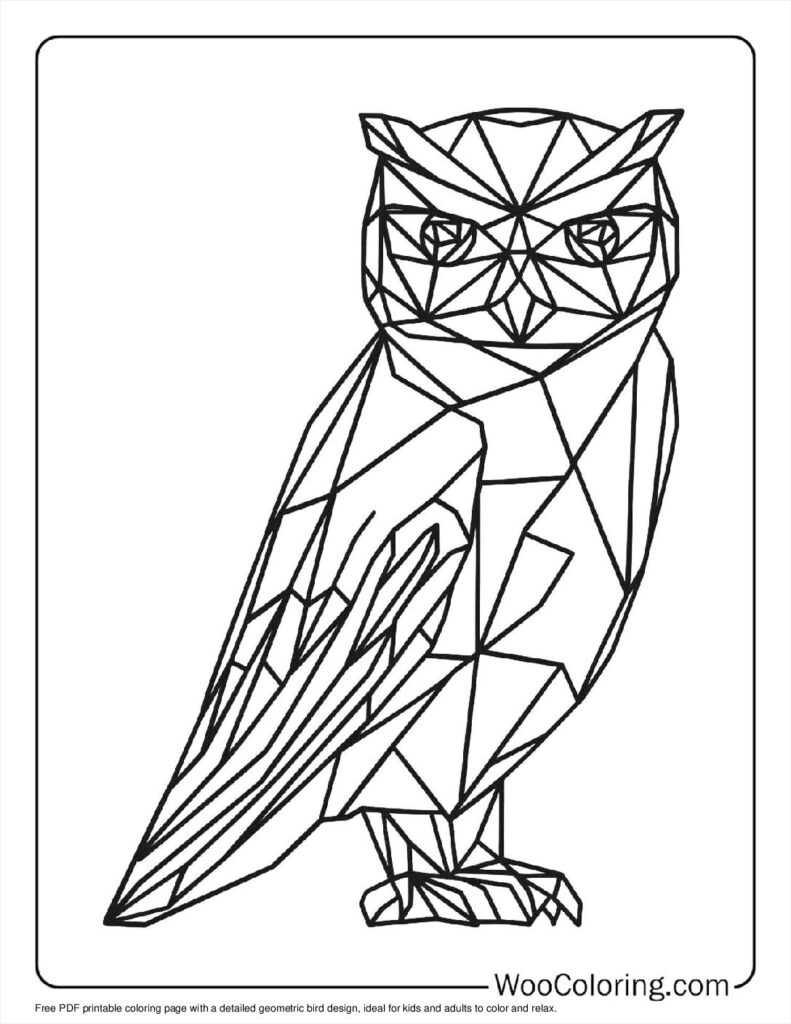 100  Geometric coloring pages  Free PDF To Print  - 55