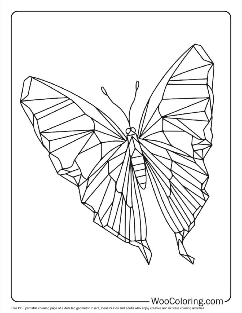100  Geometric coloring pages  Free PDF To Print  - 28