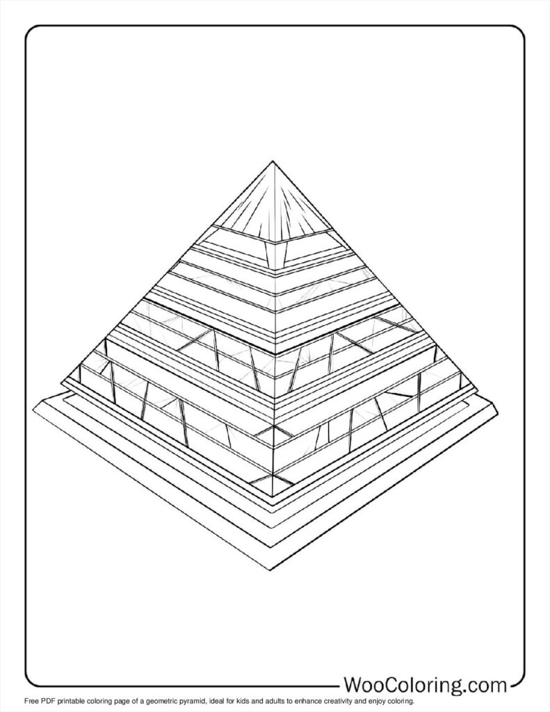 100  Geometric coloring pages  Free PDF To Print  - 8