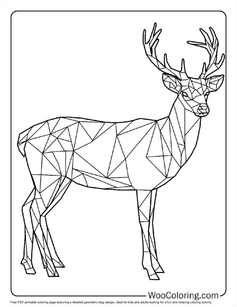 100  Geometric coloring pages  Free PDF To Print  - 24