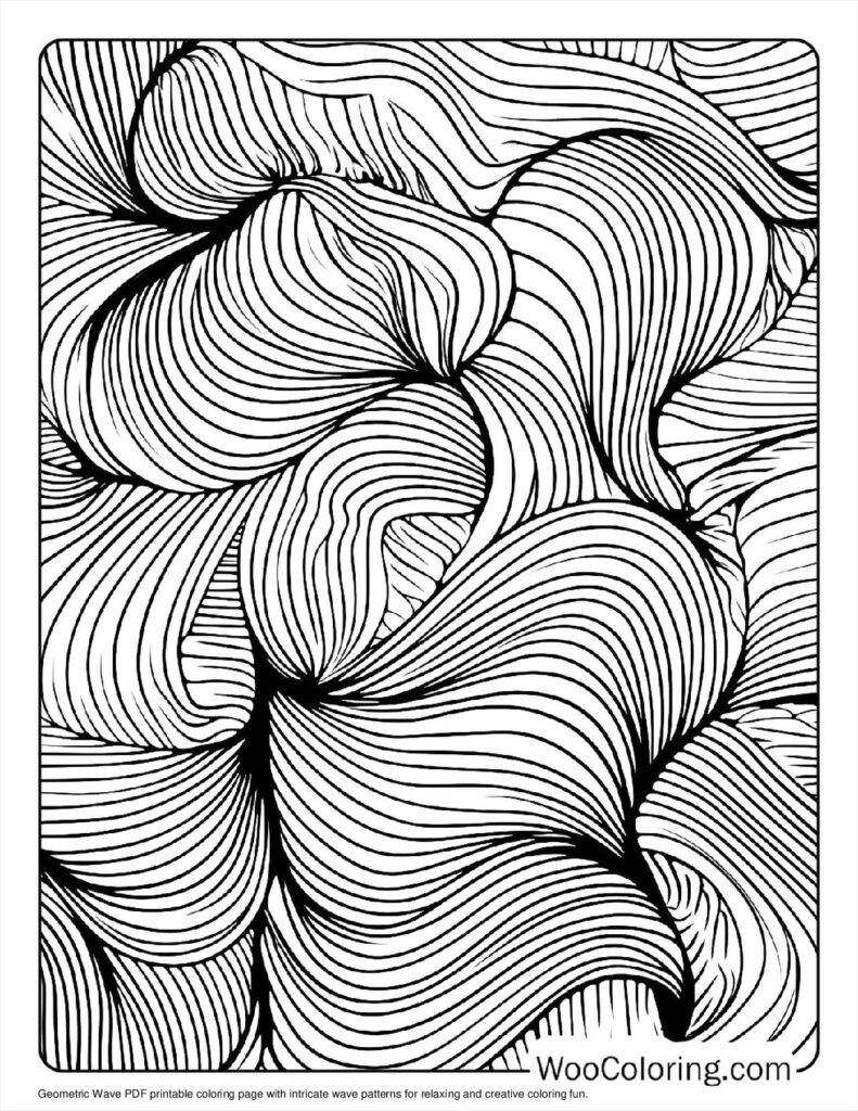 100  Geometric coloring pages  Free PDF To Print  - 15