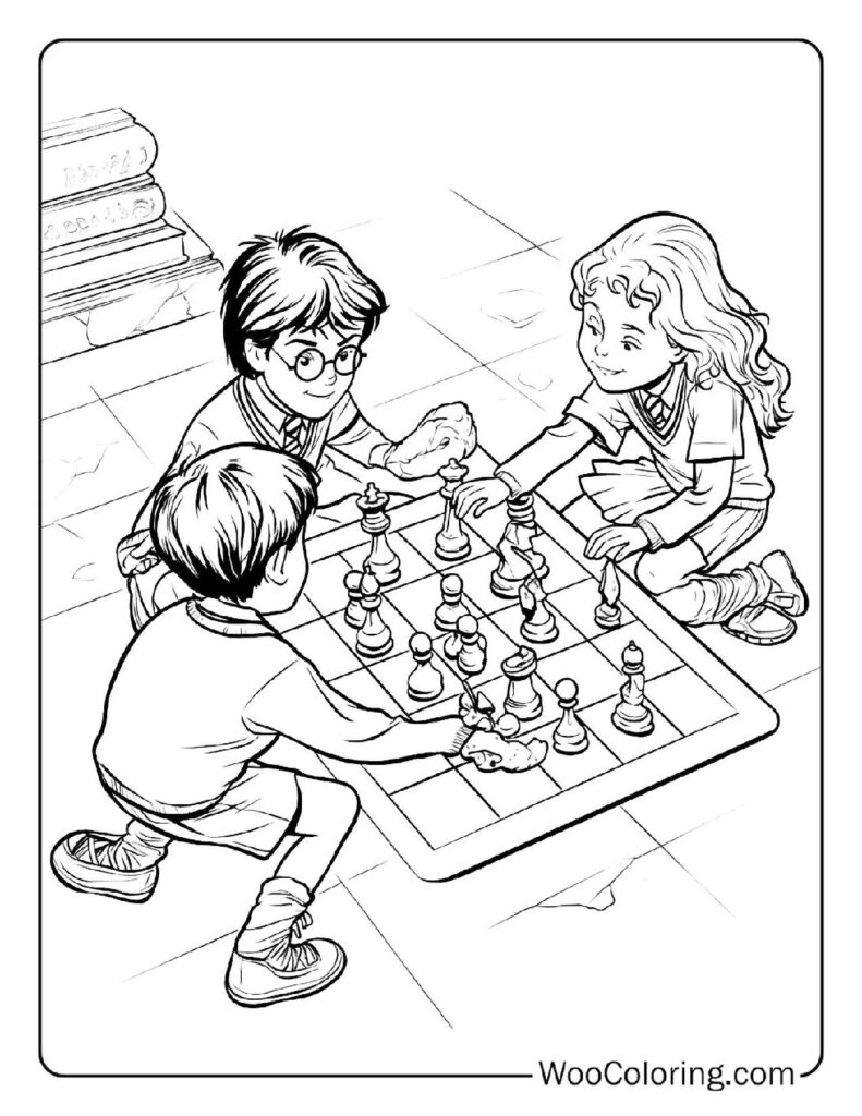 100  Harry Potter coloring pages  Free PDF To Print  - 75