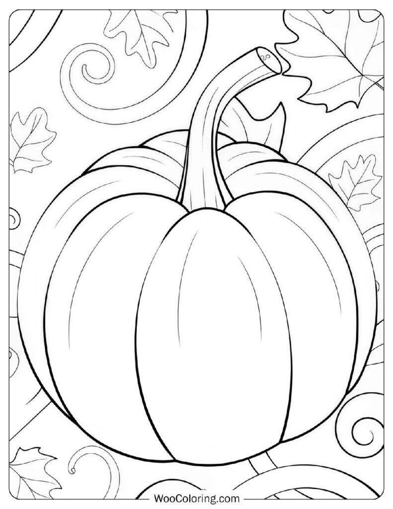 66 Pumpkin Coloring Pages  Free PDF To Print  - 25