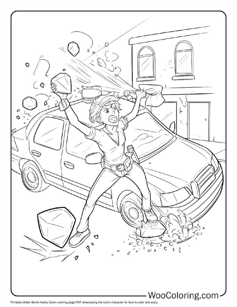 Glitter Bomb Harley
