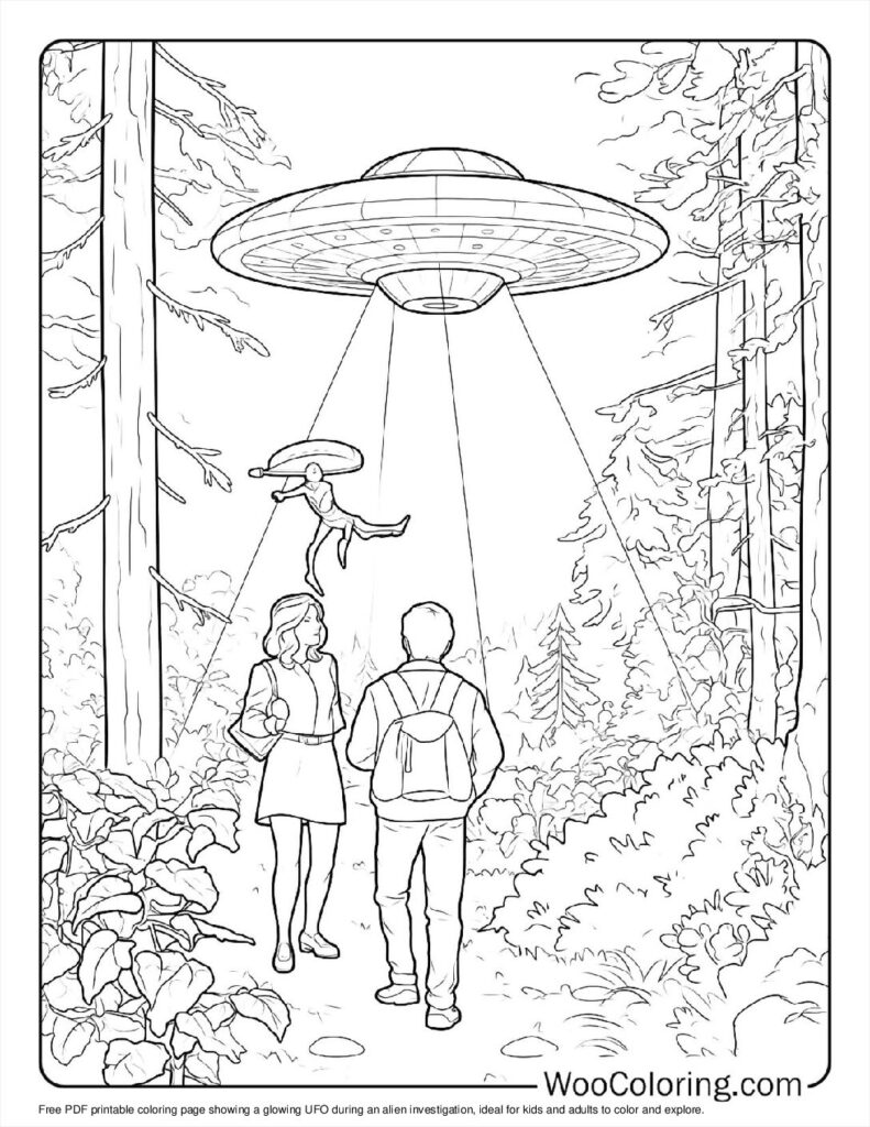 100  Alien coloring pages  Free PDF To Print  - 50