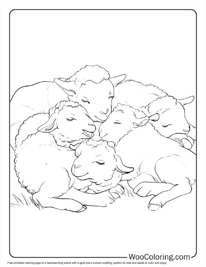 100  Goat coloring pages  Free PDF To Print  - 58
