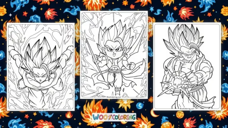 100  Gogeta coloring pages  Free PDF To Print  - 3