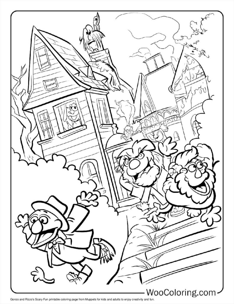 100  Muppets coloring pages  Free PDF To Print  - 82