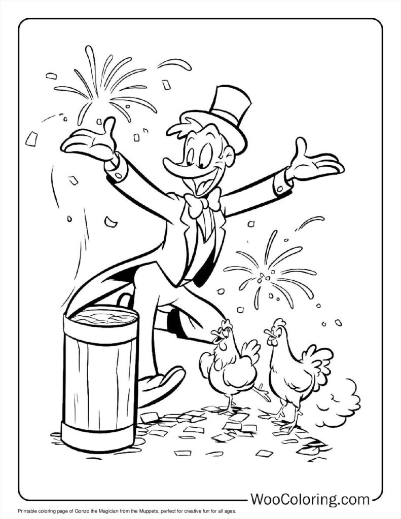 100  Muppets coloring pages  Free PDF To Print  - 86