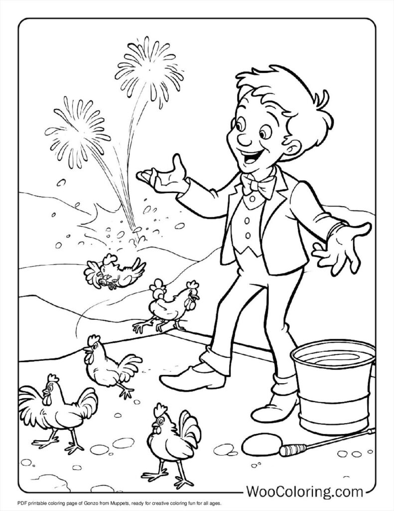 100  Muppets coloring pages  Free PDF To Print  - 12