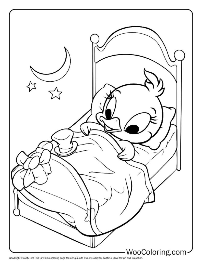 100  Tweety Bird coloring pages  Free PDF To Print  - 75