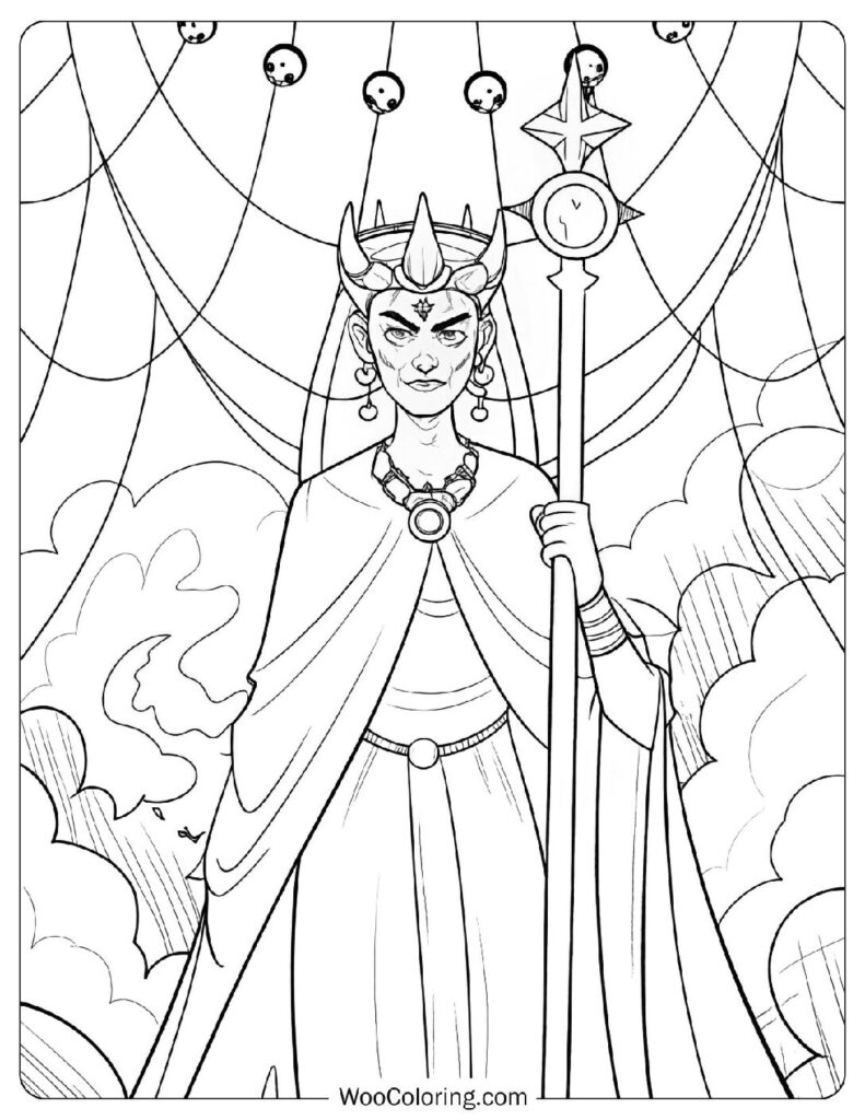 Gothic Princess of Dark Enchantments For Kids