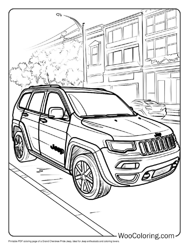 100  Jeep coloring pages  Free PDF To Print  - 6
