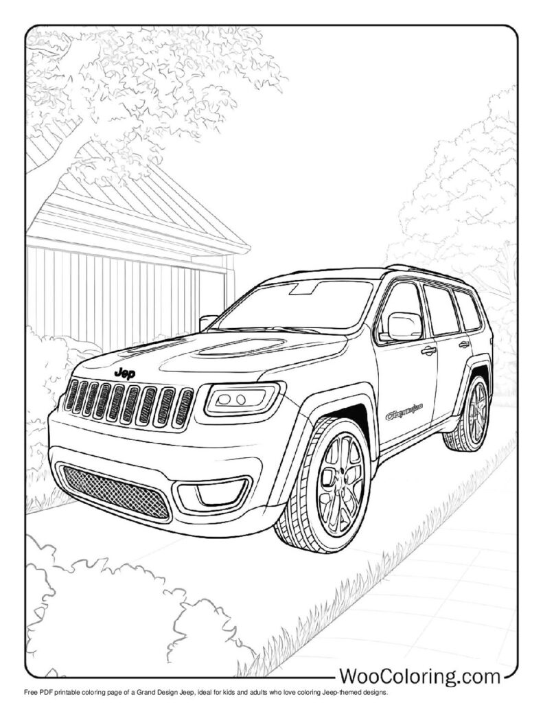 100  Jeep coloring pages  Free PDF To Print  - 85
