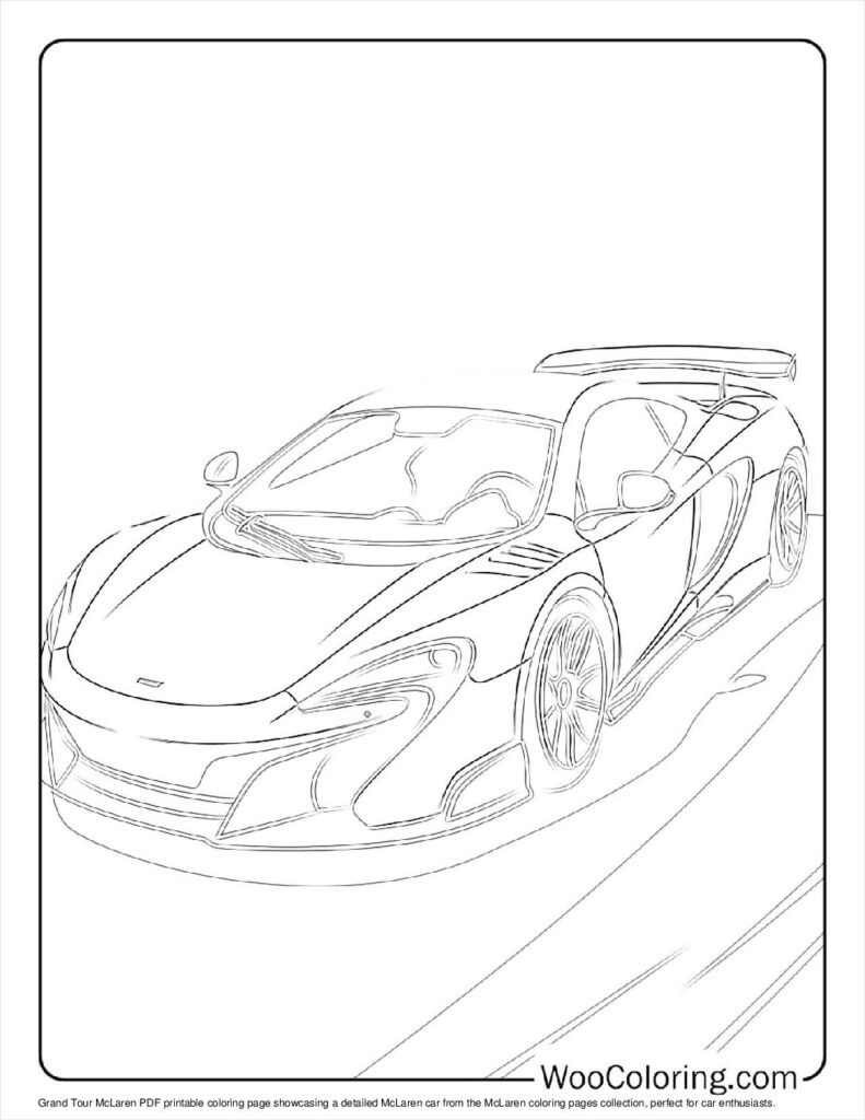 100  McLaren coloring pages  Free PDF To Print  - 75
