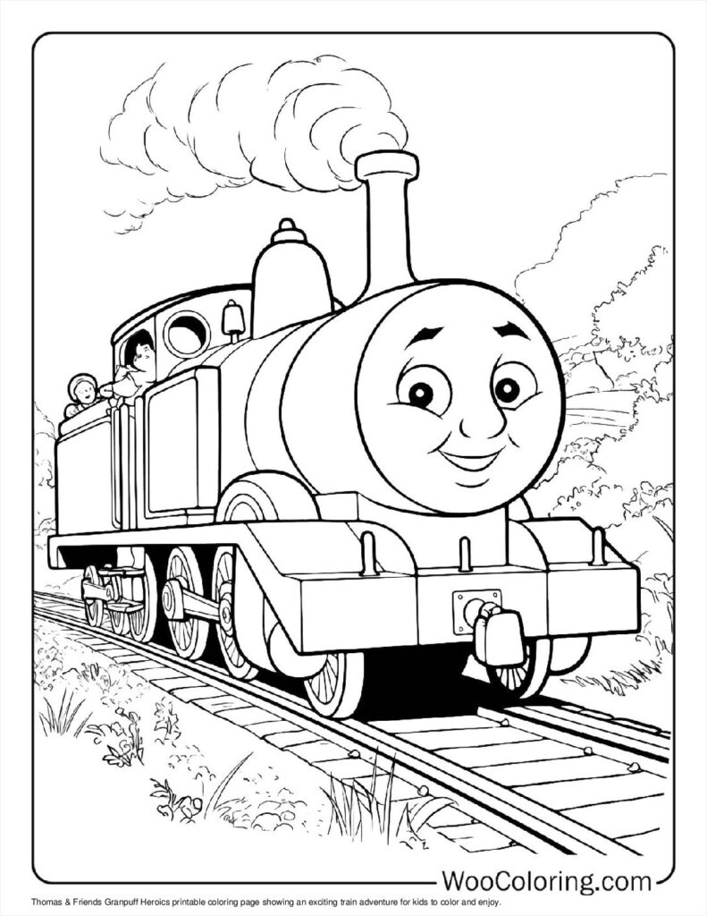 100  Thomas   Friends coloring pages  Free PDF To Print  - 60