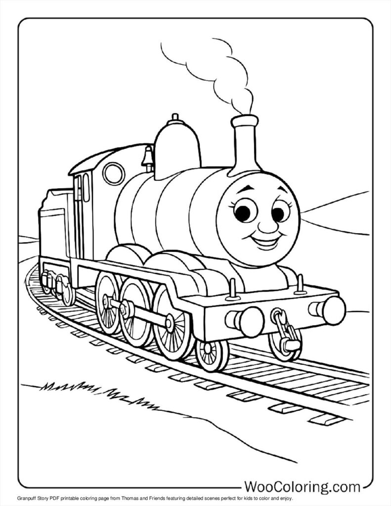 100  Thomas   Friends coloring pages  Free PDF To Print  - 8