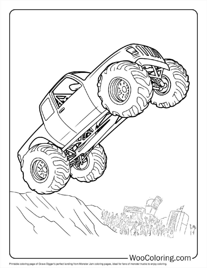 100  Monster Jam coloring pages  Free PDF To Print  - 85
