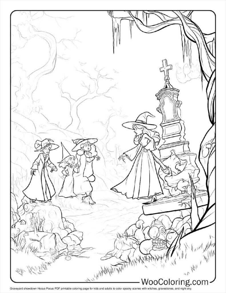 100  Hocus Pocus coloring pages  Free PDF To Print  - 39