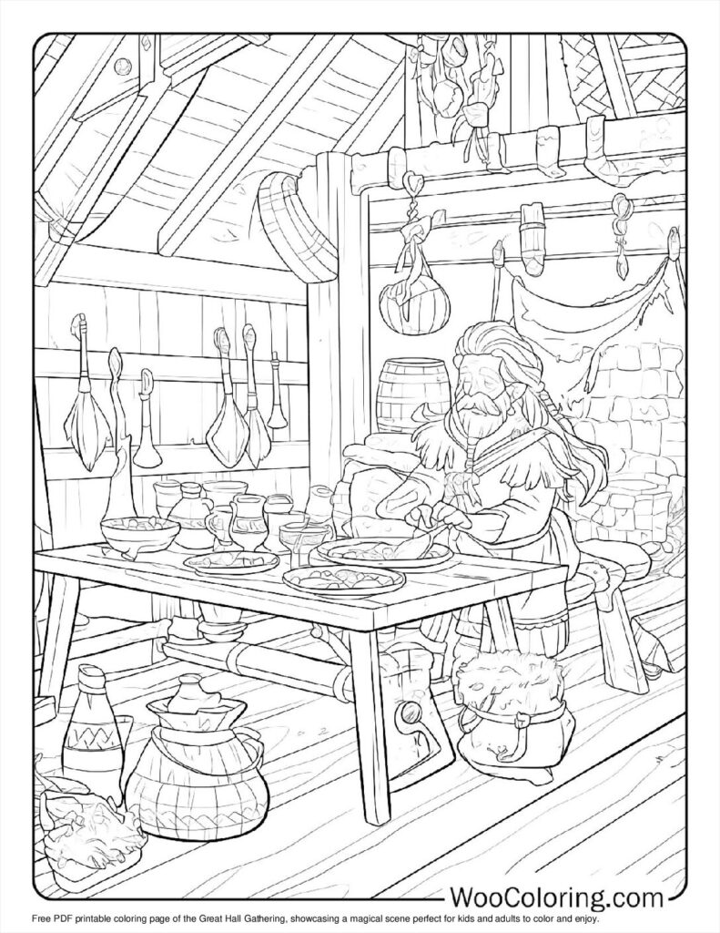 100 Viking coloring pages Free PDF To Print - 92