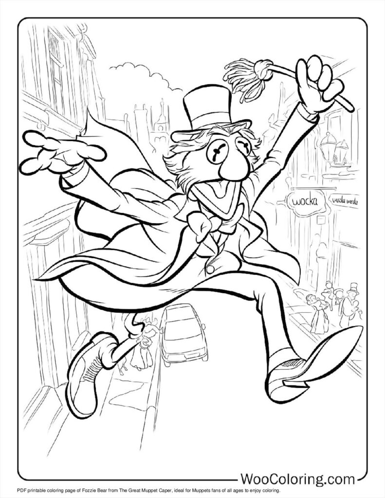 100  Muppets coloring pages  Free PDF To Print  - 62