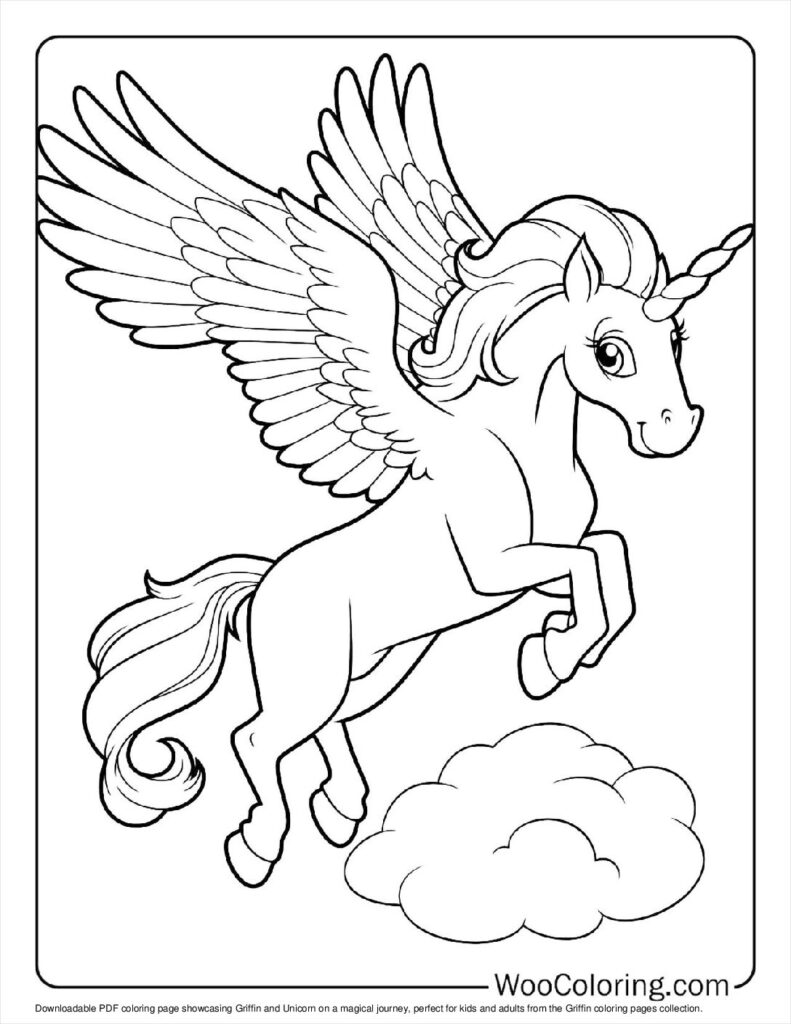 100  Griffin coloring pages  Free PDF To Print  - 6