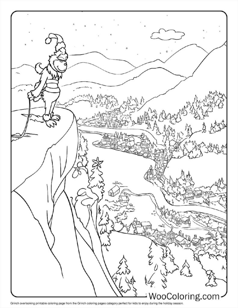 100  Grinch coloring pages  Free PDF To Print  - 91